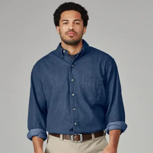 CAMISA DE TRABAJO MEZCLILLA DICKIES WL30RB